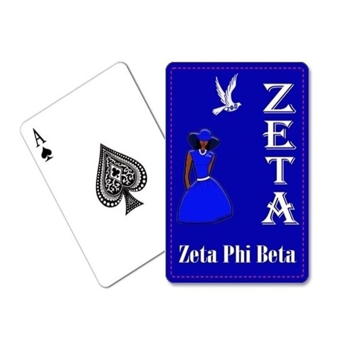 Zeta Phi Beta Sorority Playing Cards for Gifts, Decoration, Party Games