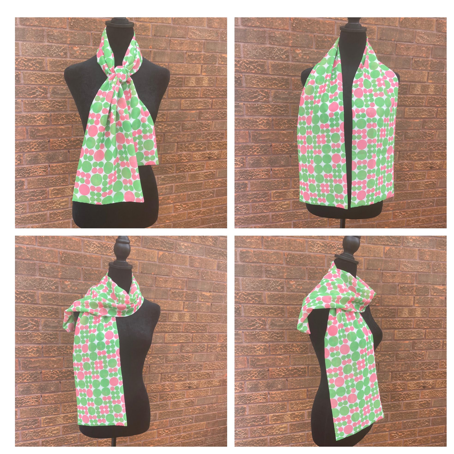 Alpha Kappa Alpha Sorority - 3 Scarf Set