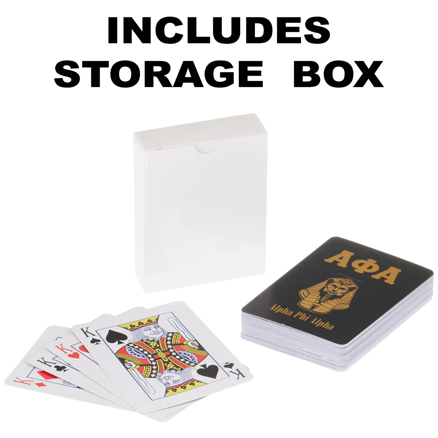 Alpha Phi Alpha Fraternity Playing Cards for Gifts, Decoration, Party Games