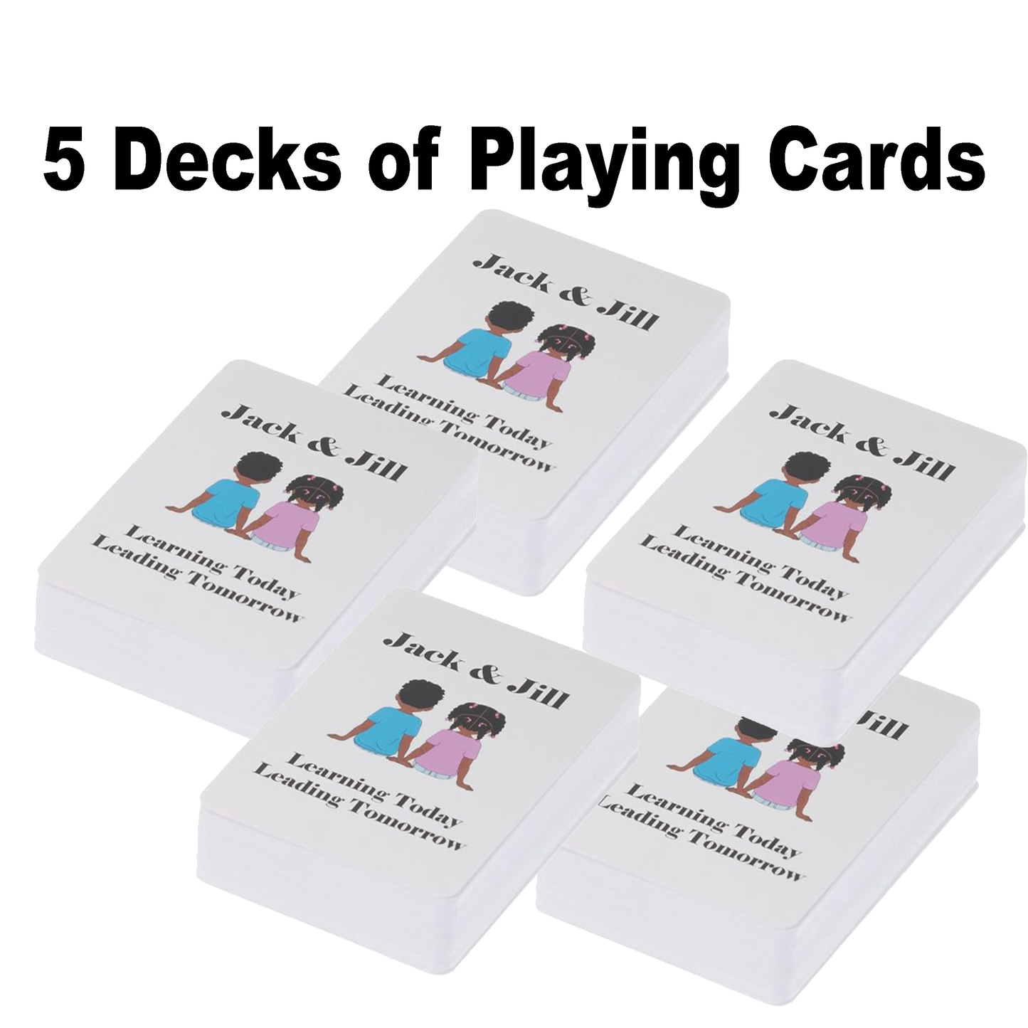 Jack and Jill of America Playing Cards for Teens, Gifts, Decoration, Party Games