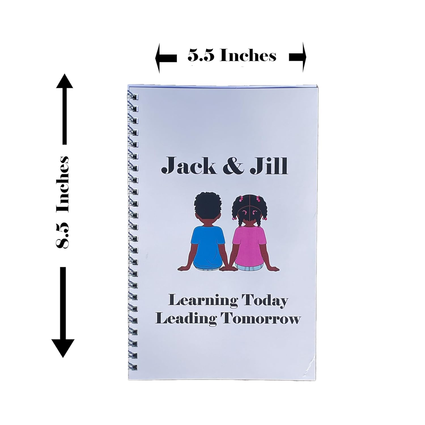 Jack & Jill Organization Pen & Mini-Spiral Notebook Set (8.5inx5.5in)