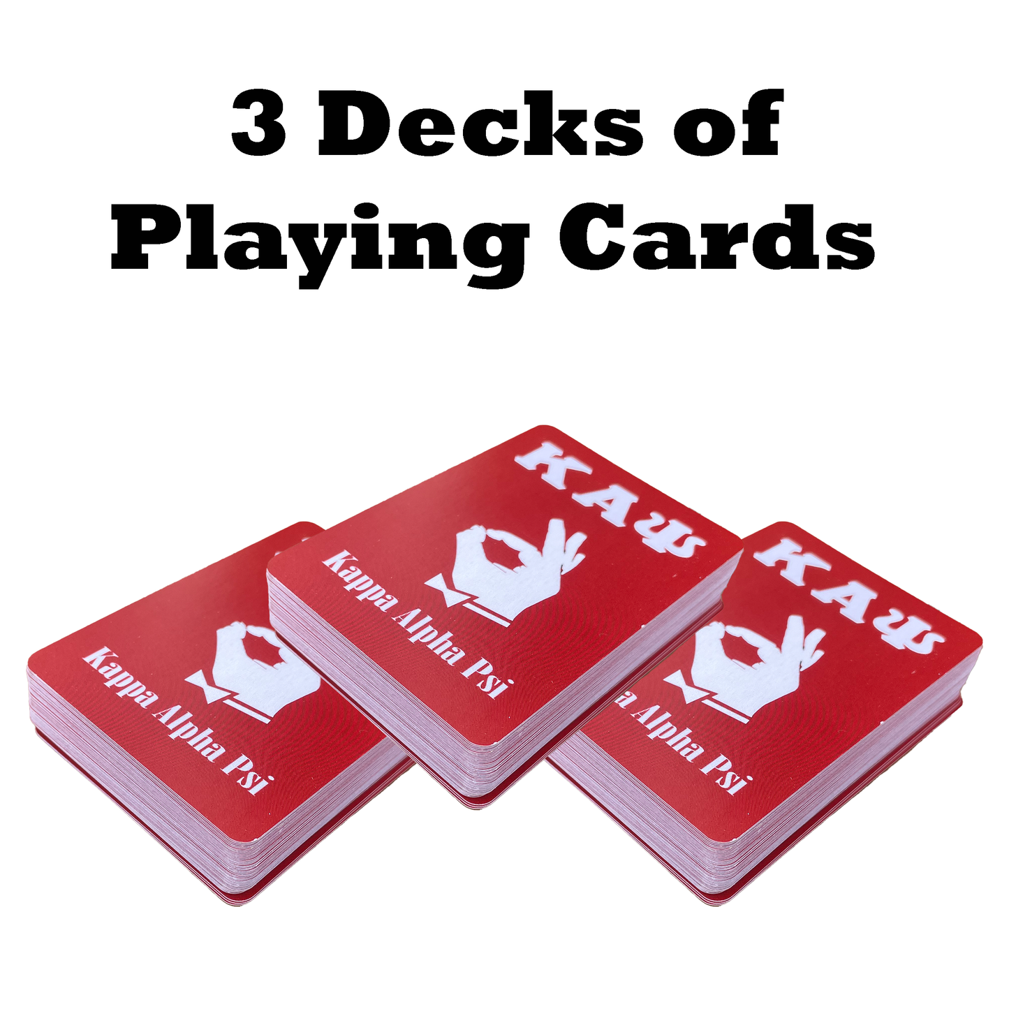 Kappa Alpha Psi Fraternity Playing Cards for Gifts, Decoration, Party Games