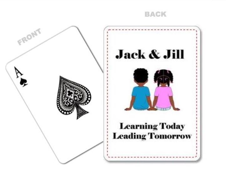 Jack and Jill of America Playing Cards for Teens, Gifts, Decoration, Party Games