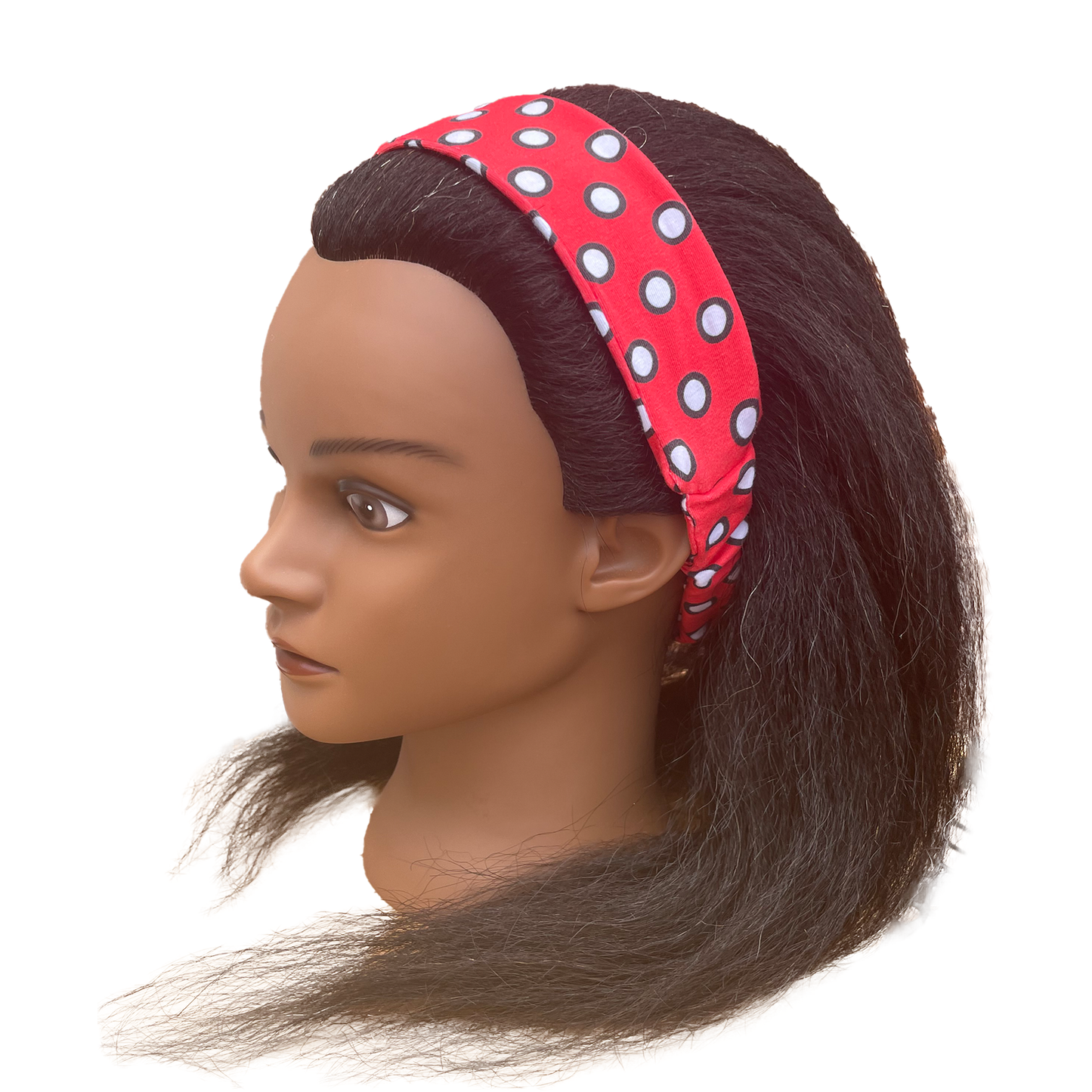 Red & White Headband loved by members of Delta Sigma Theta Sorority_2in wide