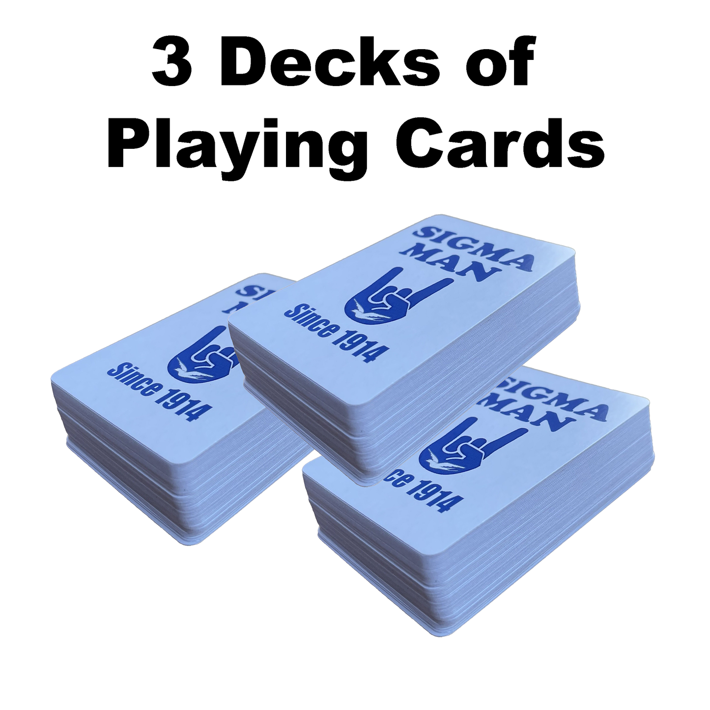 Phi Beta Sigma Fraternity Playing Cards for Gifts, Decoration, Party Games