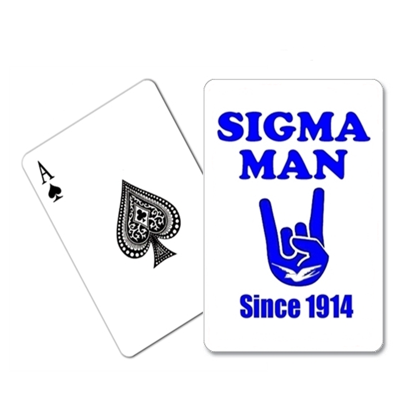 Phi Beta Sigma Fraternity Playing Cards for Gifts, Decoration, Party Games