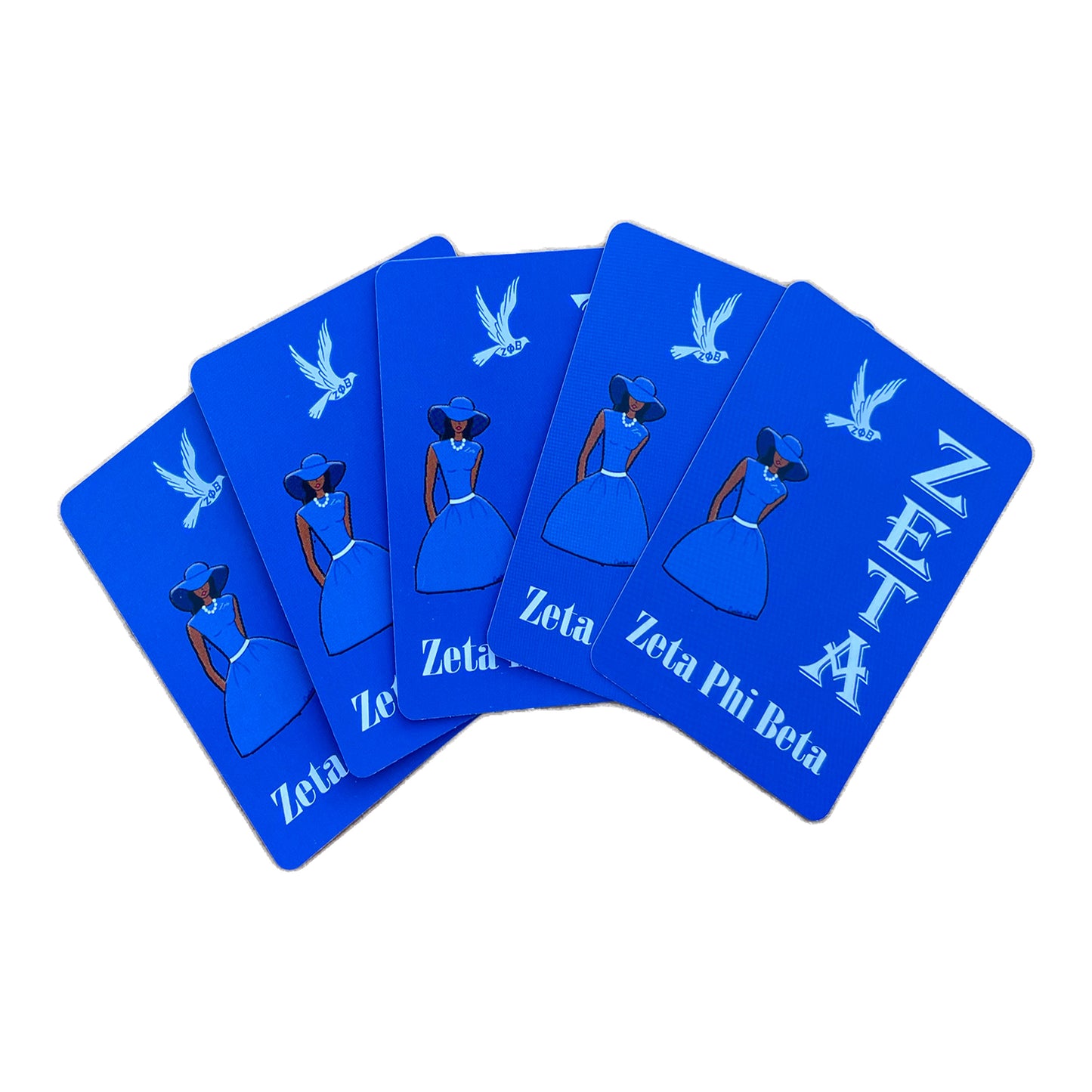 Zeta Phi Beta Sorority Playing Cards for Gifts, Decoration, Party Games