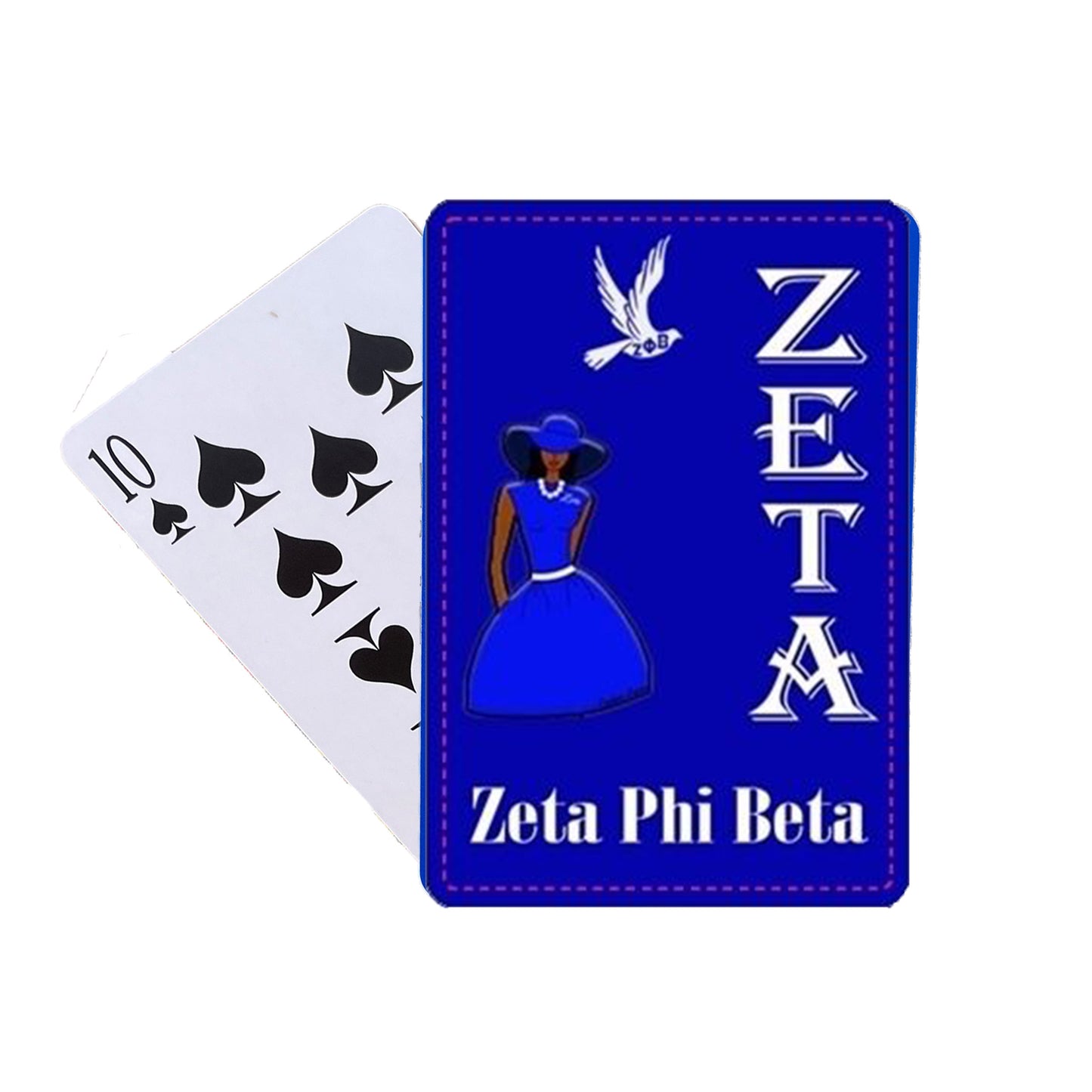 Zeta Phi Beta Sorority Playing Cards for Gifts, Decoration, Party Games