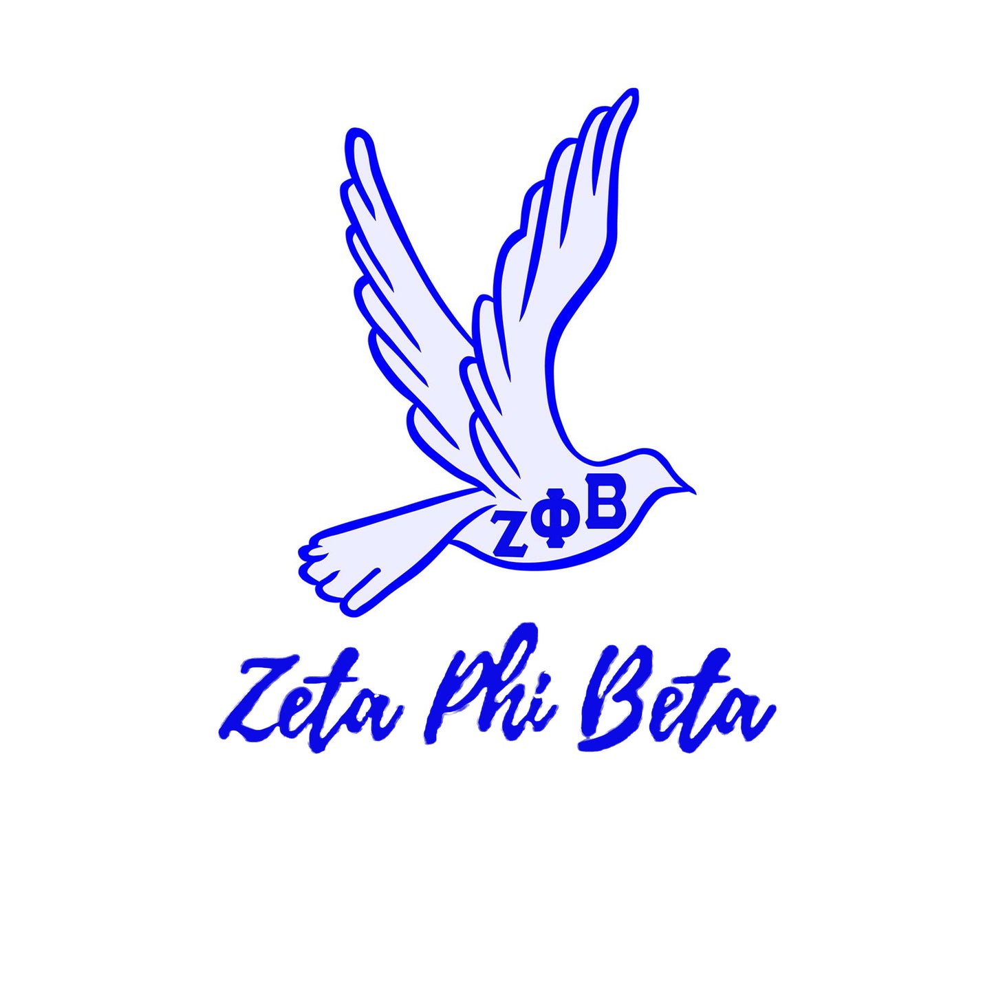 Zeta Phi Beta Sorority - 3 Neckties Set