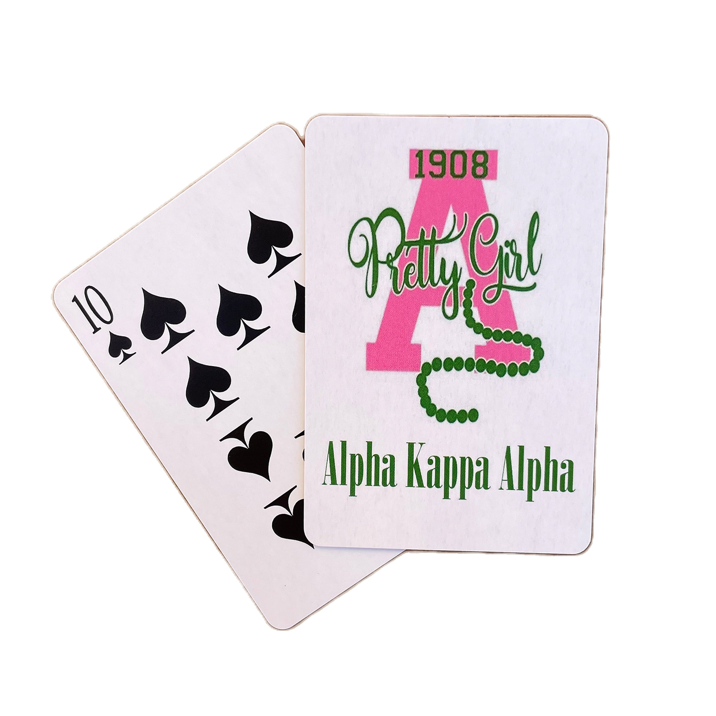 Alpha Kappa Alpha Sorority Playing Cards for AKA Gifts Decoration Party Games