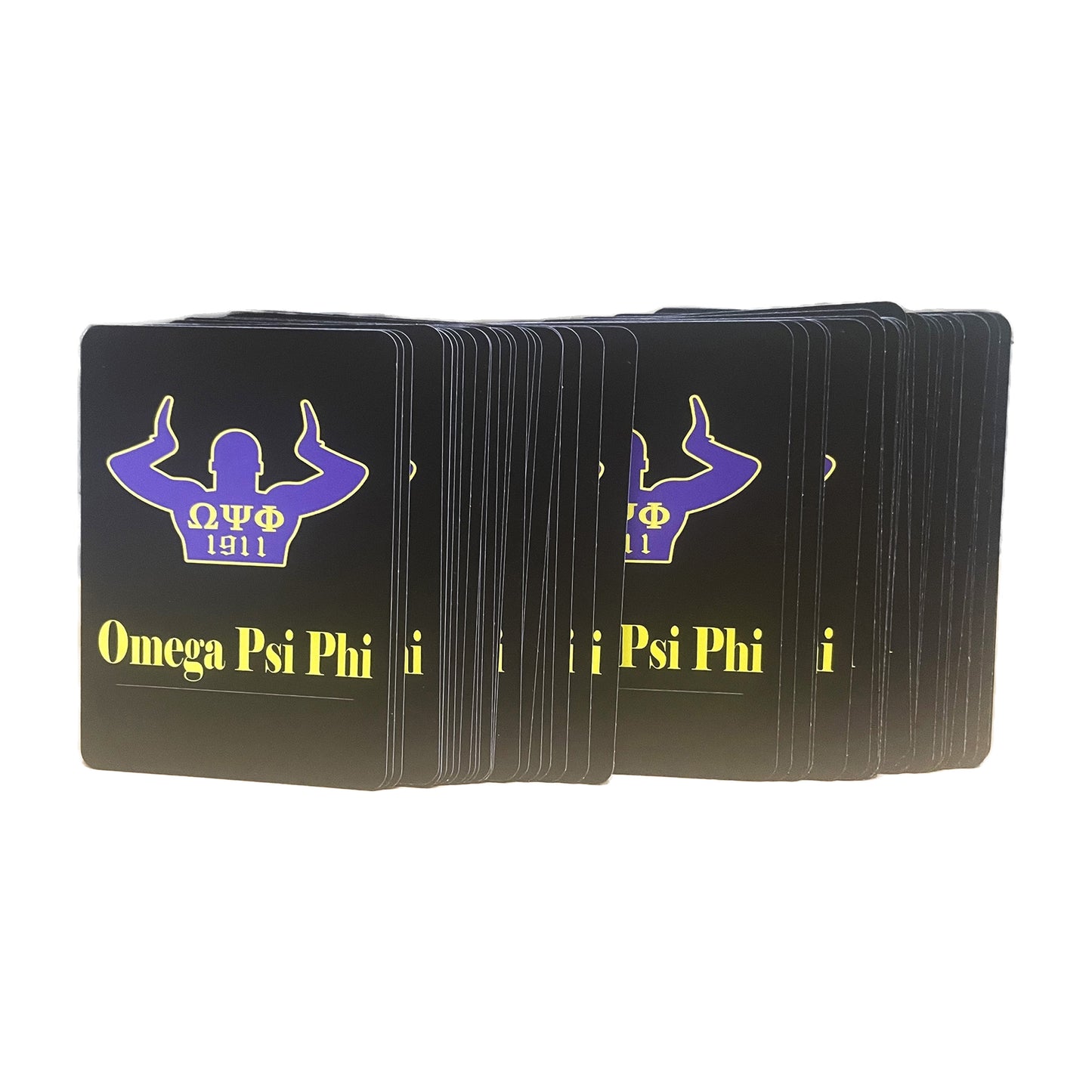 Omega Psi Phi Fraternity Playing Cards for Gifts, Decoration, Party Games for Q Dogs