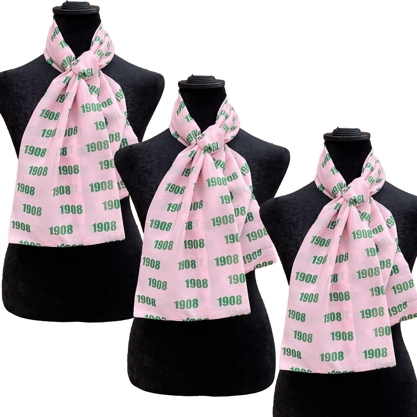 Alpha Kappa Alpha Sorority Paraphernalia - 1908 Necktie