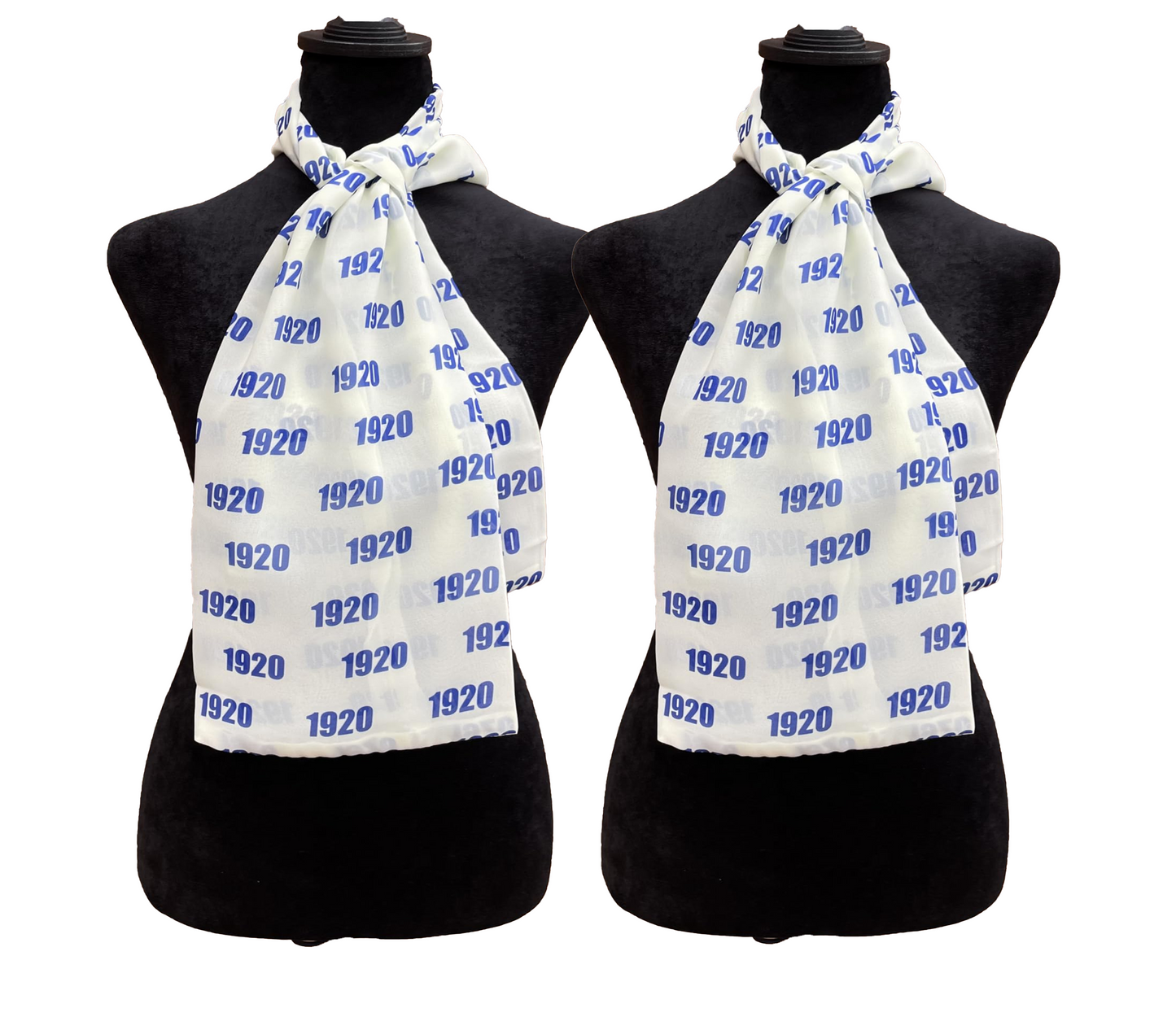 Zeta Phi Beta Sorority Paraphernalia - 1920 Necktie