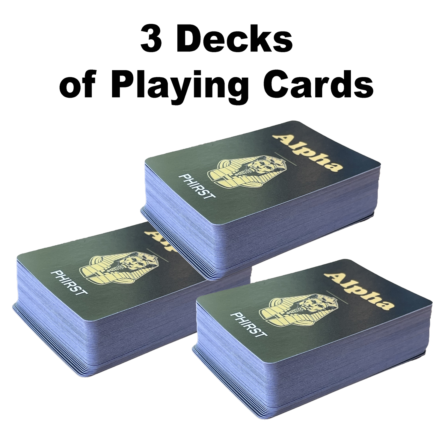 Alpha Phi Alpha Fraternity Playing Cards for Gifts, Decoration, Party Games