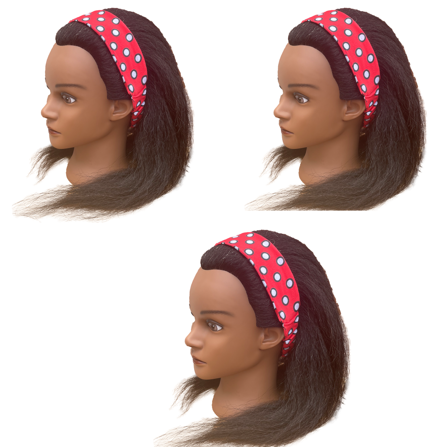 Red & White Headbands_2in wide