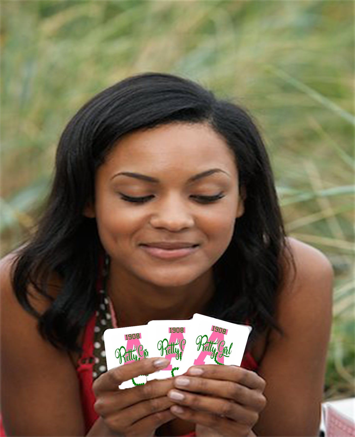 Alpha Kappa Alpha Sorority Playing Cards for AKA Gifts, Decoration, Party Games