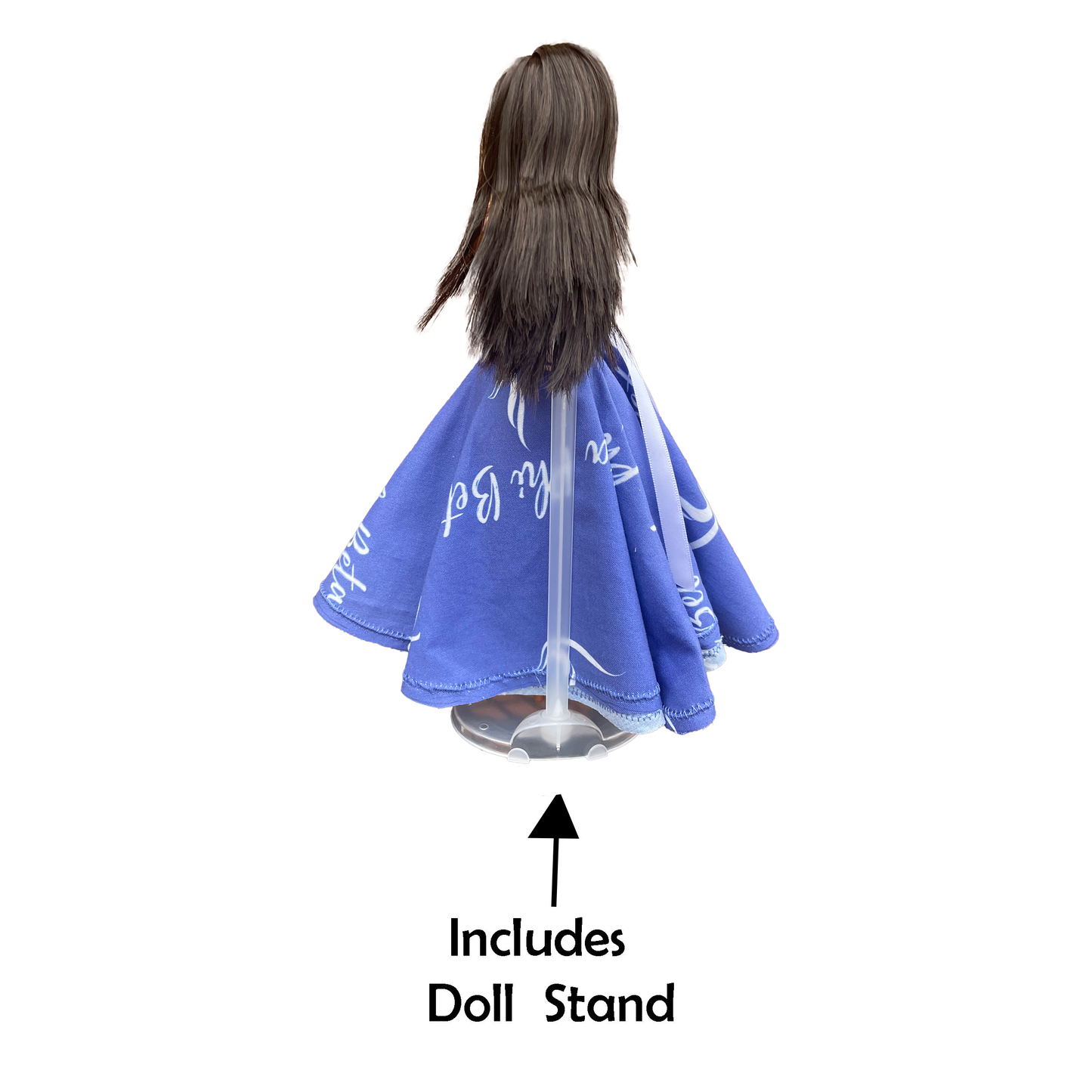 Zeta Phi Beta Sorority Barbie Doll_Personalized Dress (12in Tall)