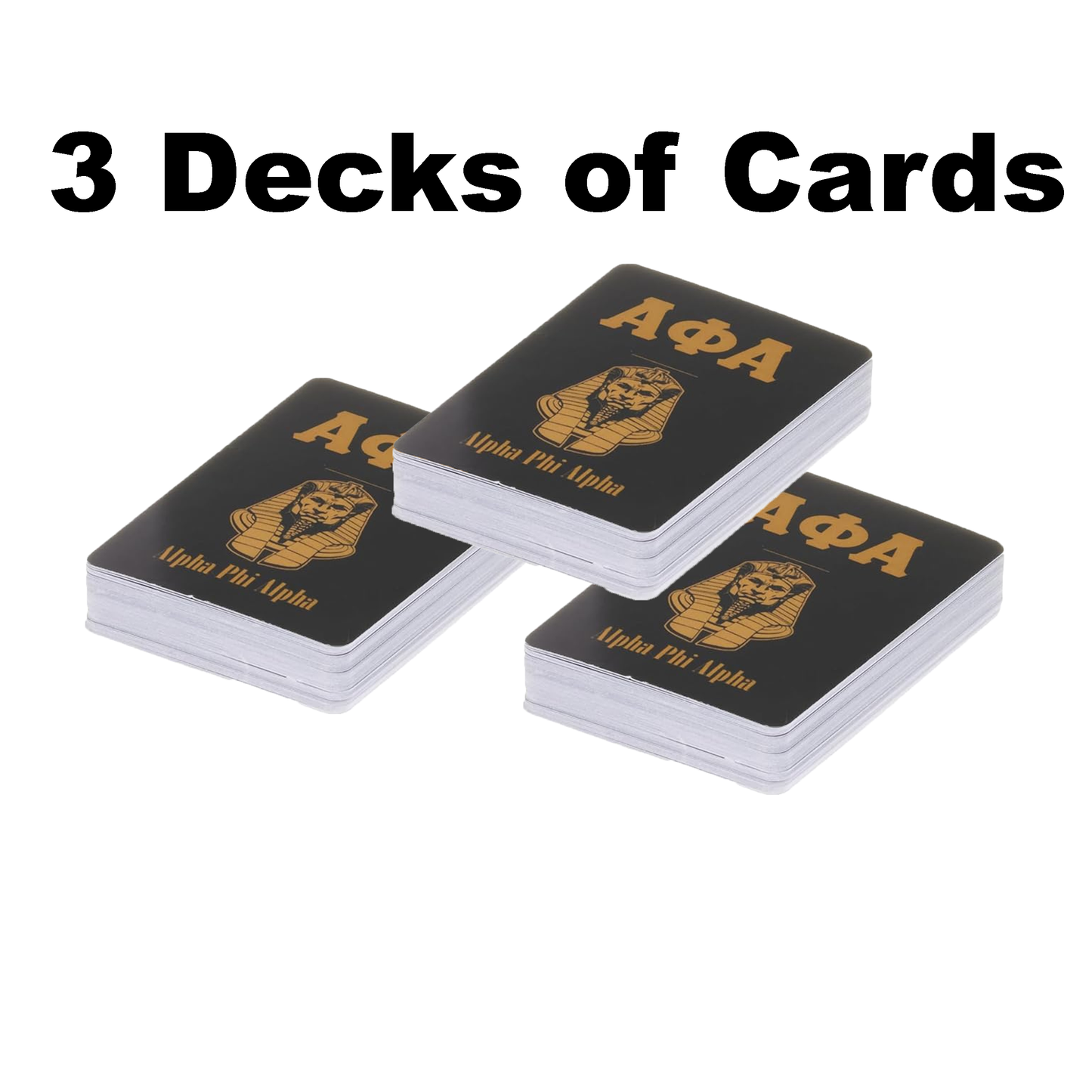 Alpha Phi Alpha Fraternity Playing Cards for Gifts, Decoration, Party Games