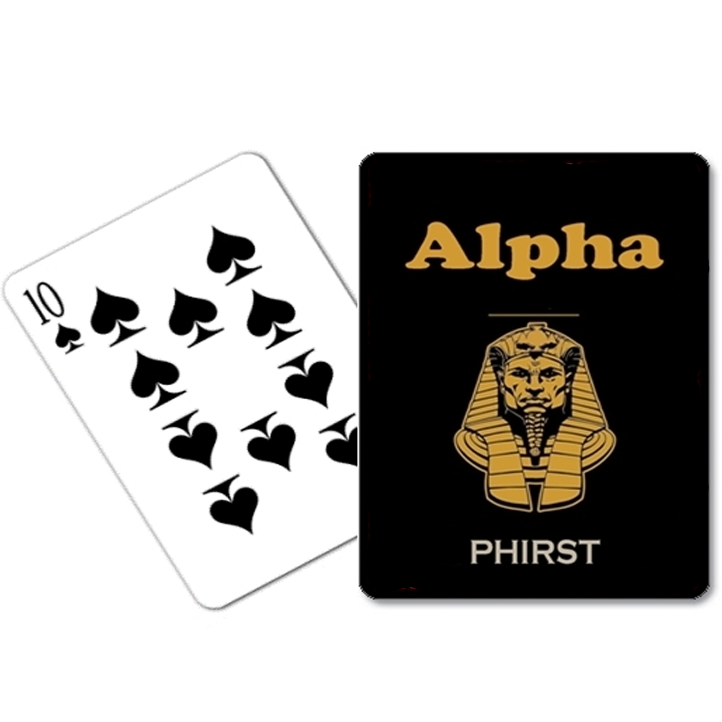 Alpha Phi Alpha Fraternity Playing Cards for Gifts, Decoration, Party Games