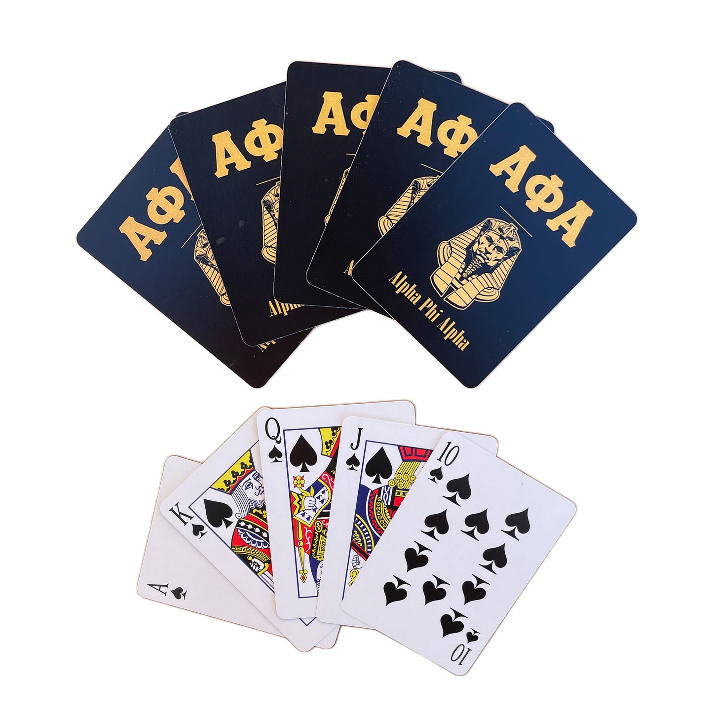 Alpha Phi Alpha Fraternity Playing Cards for Gifts, Decoration, Party Games