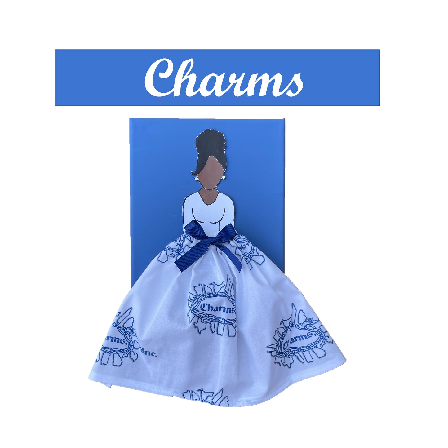 Charms Doll Artwork Painting (8in x 10in)