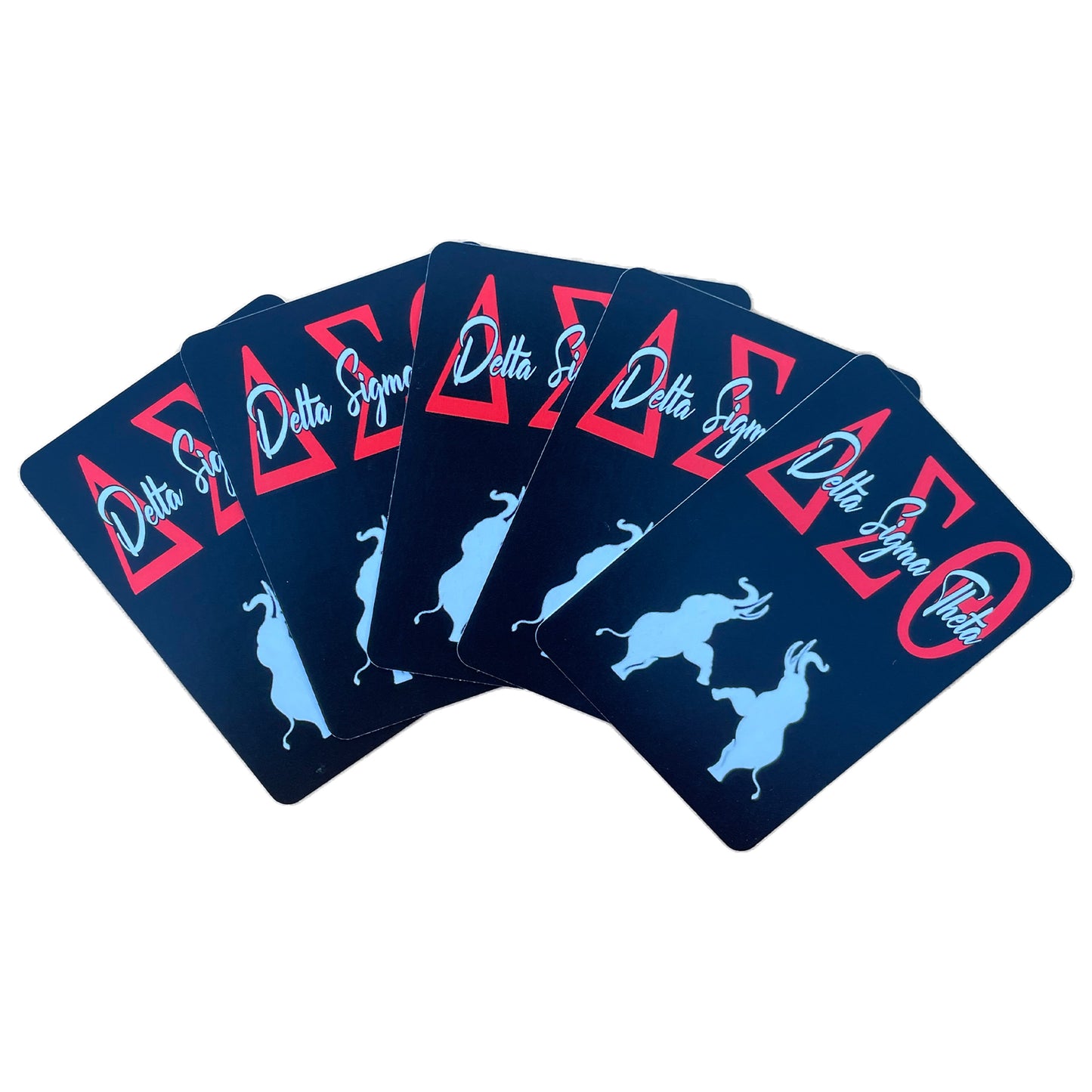 Delta Sigma Theta Sorority Playing Cards for Gifts, Decoration, Party Games