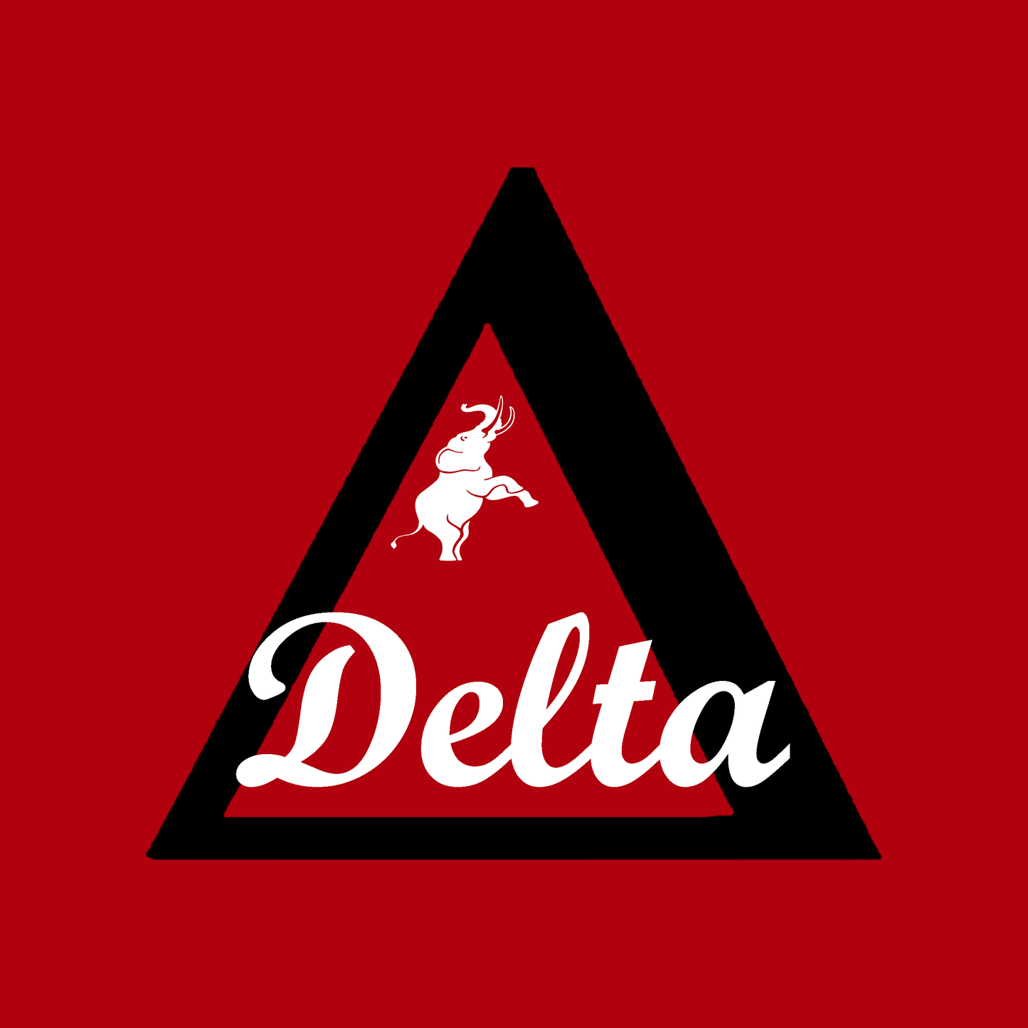 Delta Sigma Theta Sorority Red White Headband of Stretchy Cotton Material_3in wide