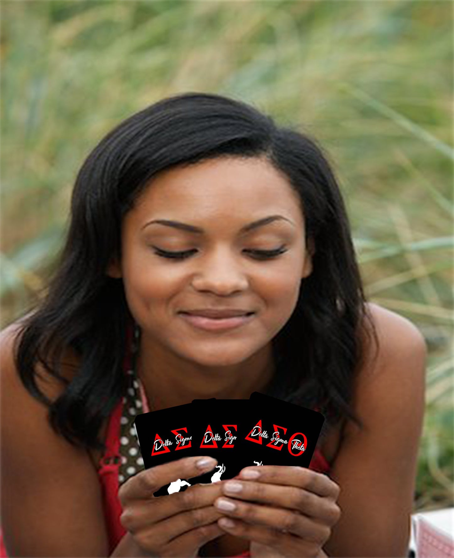 Delta Sigma Theta Sorority Playing Cards for Gifts, Decoration, Party Games