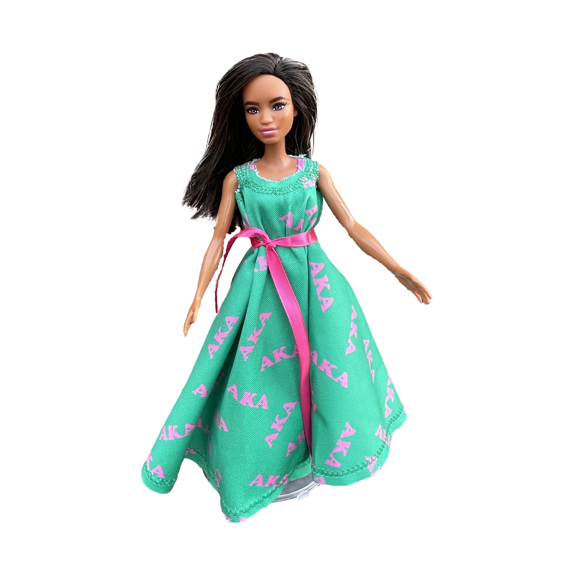 pink and green aka dress AKA Dresses Pink and Unique