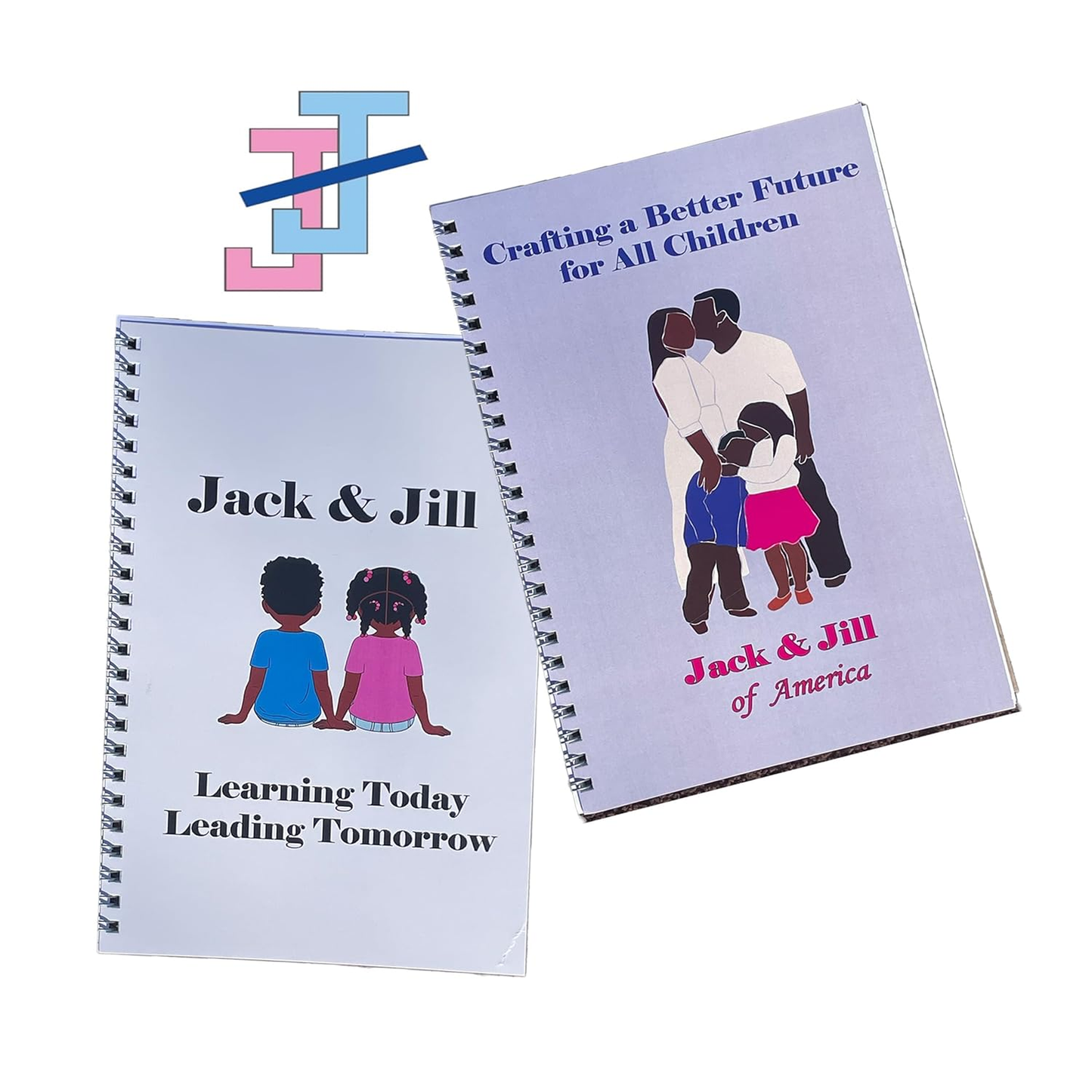 Jack & Jill Organization Pen & Mini-Spiral Notebook Set (8.5inx5.5in)