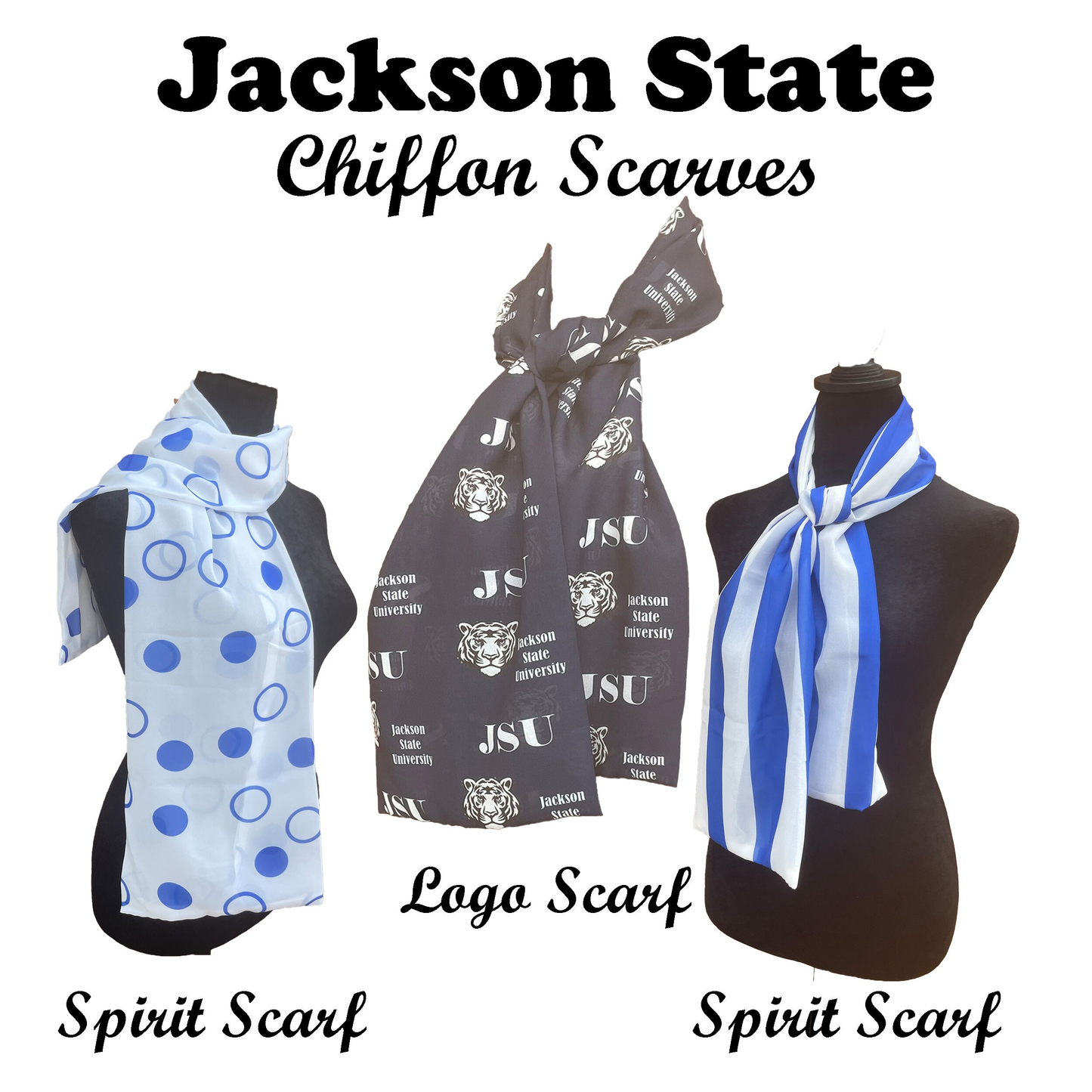 HBCU Spirit Wear Necktie Sets