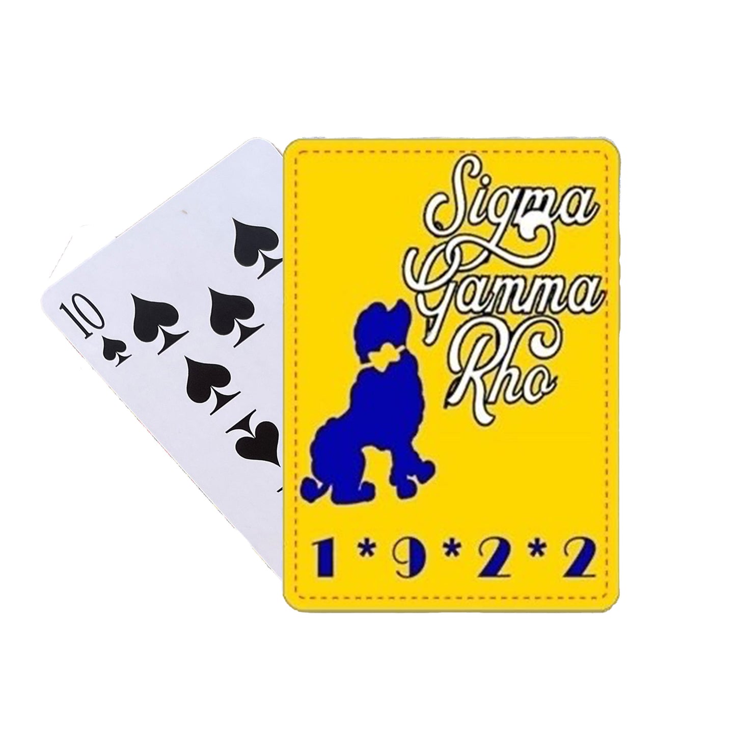 Sigma Gamma Rho Sorority Playing Cards for Gifts, Decoration, Party Games