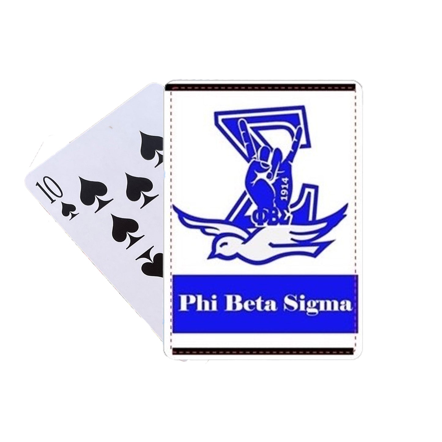 Phi Beta Sigma Fraternity Playing Cards for Gifts, Decoration, Party Games