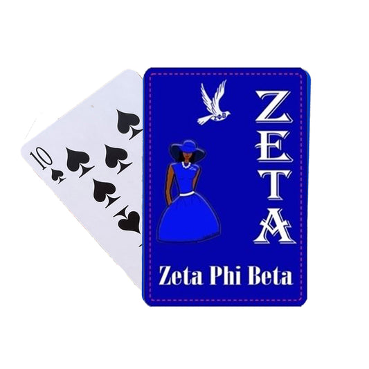 Zeta Phii Beta Sorority Playing Cards for Gifts, Decoration, Party Games